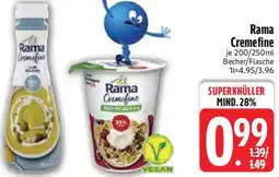 Edeka Rama Cremefine Angebot