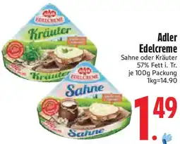 Edeka Adler Edelcreme Angebot
