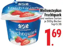 Edeka Weihenstephan Fruchtquark Angebot