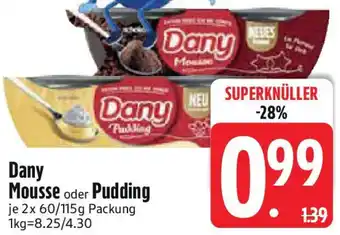 Edeka Dany Mousse oder Pudding Angebot