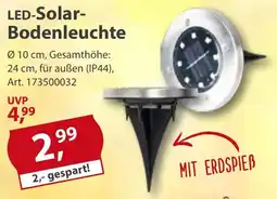Sonderpreis Baumarkt LED-Solar- Bodenleuchte Angebot