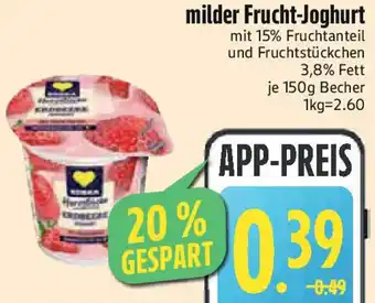 Edeka EDEKA Herzstücke milder Frucht-Joghurt Angebot