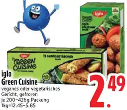 Edeka iglo Green Cuisine Angebot