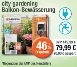 Edeka GARDENA city gardening Balkon-Bewässerung Angebot