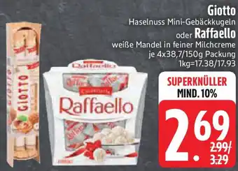 Edeka Giotto oder Raffaello Angebot