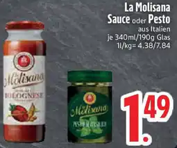 Edeka La Molisana Sauce oder Pesto Angebot