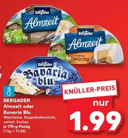 Kaufland BERGADER Almzeit oder Bavaria Blu Angebot