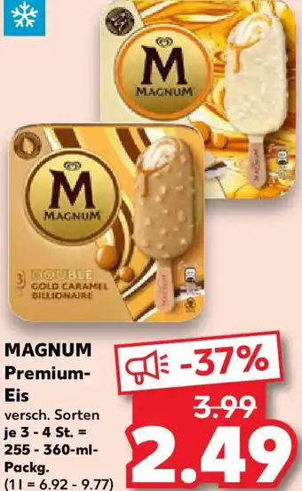 Kaufland MAGNUM Premium- Eis Angebot