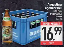 E-Center Augustiner Lagerbier Hell Angebot