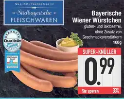 E-Center Bayerische Wiener Würstchen Angebot