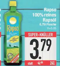 E-Center Rapso Rapso 100% reines Rapsöl Angebot