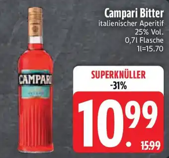 Edeka Campari Bitter Angebot