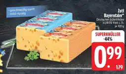 Edeka Zott Bayerntaler Angebot