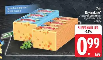 Edeka Zott Bayerntaler Angebot