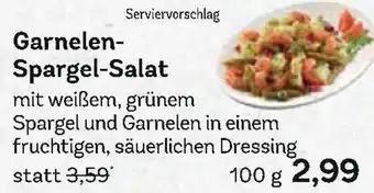 Edeka Garnelen- Spargel-Salat Angebot