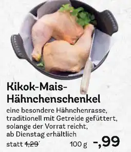 Edeka Kikok-Mais- Hähnchenschenkel Angebot