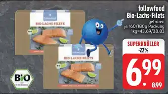 Edeka followfood Bio-Lachs-Filets Angebot