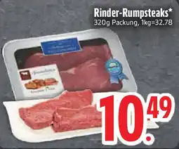 Edeka Rinder-Rumpsteaks Angebot