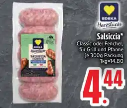 Edeka Herzstacke Salsiccia Angebot