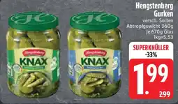 Edeka Hengstenberg Gurken Angebot