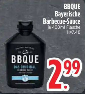 Edeka BBQUE Bayerische Barbecue-Sauce Angebot