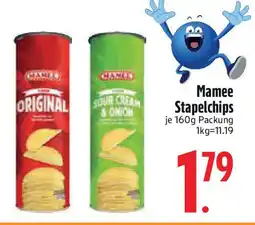 Edeka Mamee Stapelchips Angebot