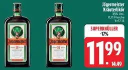 Edeka Jägermeister Kräuterlikör Angebot
