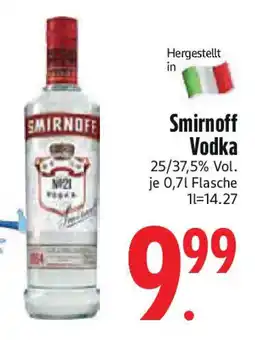 Edeka Smirnoff Vodka Angebot