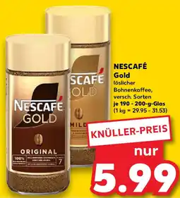 Kaufland NESCAFÉ Gold Angebot