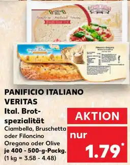 Kaufland PANIFICIO ITALIANO VERITAS Ital. Brot- spezialität Angebot