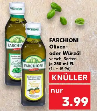 Kaufland FARCHIONI Oliven- oder Würzöl Angebot