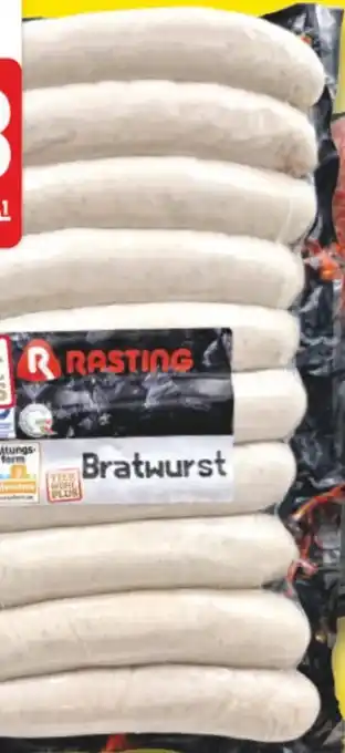 E-Center Rasting Bratwurst Angebot