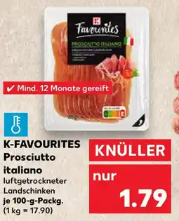 Kaufland K-FAVOURITES Prosciutto italiano Angebot