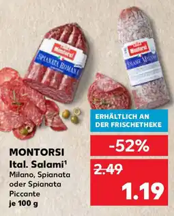 Kaufland MONTORSI Ital. Salami Angebot