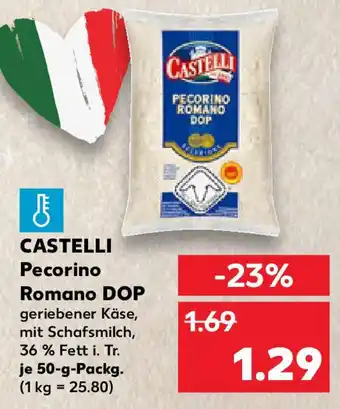 Kaufland CASTELLI Pecorino Romano DOP Angebot