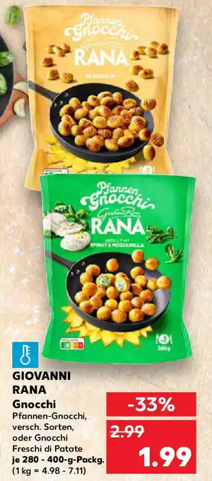 Kaufland GIOVANNI RANA Gnocchi Angebot