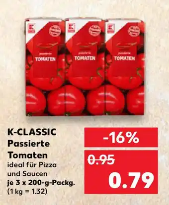 Kaufland K-CLASSIC Passierte Tomaten Angebot