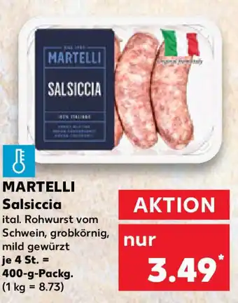 Kaufland MARTELLI Salsiccia Angebot