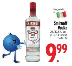 Edeka Smirnoff Vodka Angebot