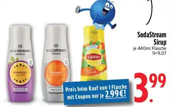 Edeka SodaStream Sirup Angebot