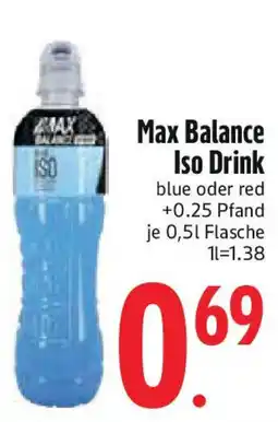 Edeka Max Balance Iso Drink Angebot