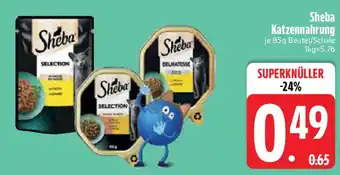 Edeka Sheba Katzennahrung Angebot