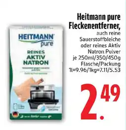 Edeka Heitmann pure Fleckenentferner Angebot