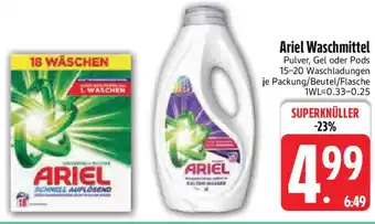 Edeka Ariel Waschmittel Angebot