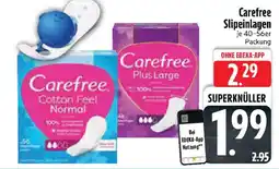 Edeka Carefree Slipeinlagen Angebot