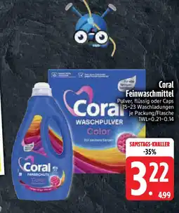 Edeka Coral Feinwaschmittel Angebot