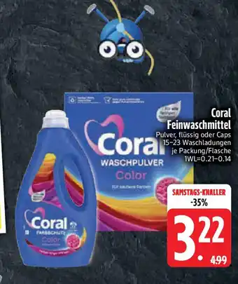 Edeka Coral Feinwaschmittel Angebot
