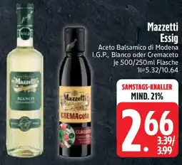 Edeka Mazzetti Essig Angebot