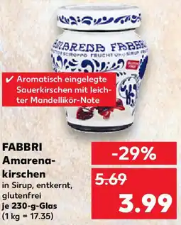 Kaufland FABBRI Amarena- kirschen Angebot