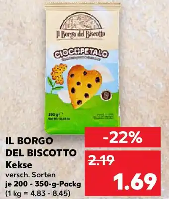 Kaufland IL BORGO DEL BISCOTTO Kekse Angebot